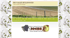 Desktop Screenshot of bigvalleybulldogges.com