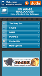 Mobile Screenshot of bigvalleybulldogges.com
